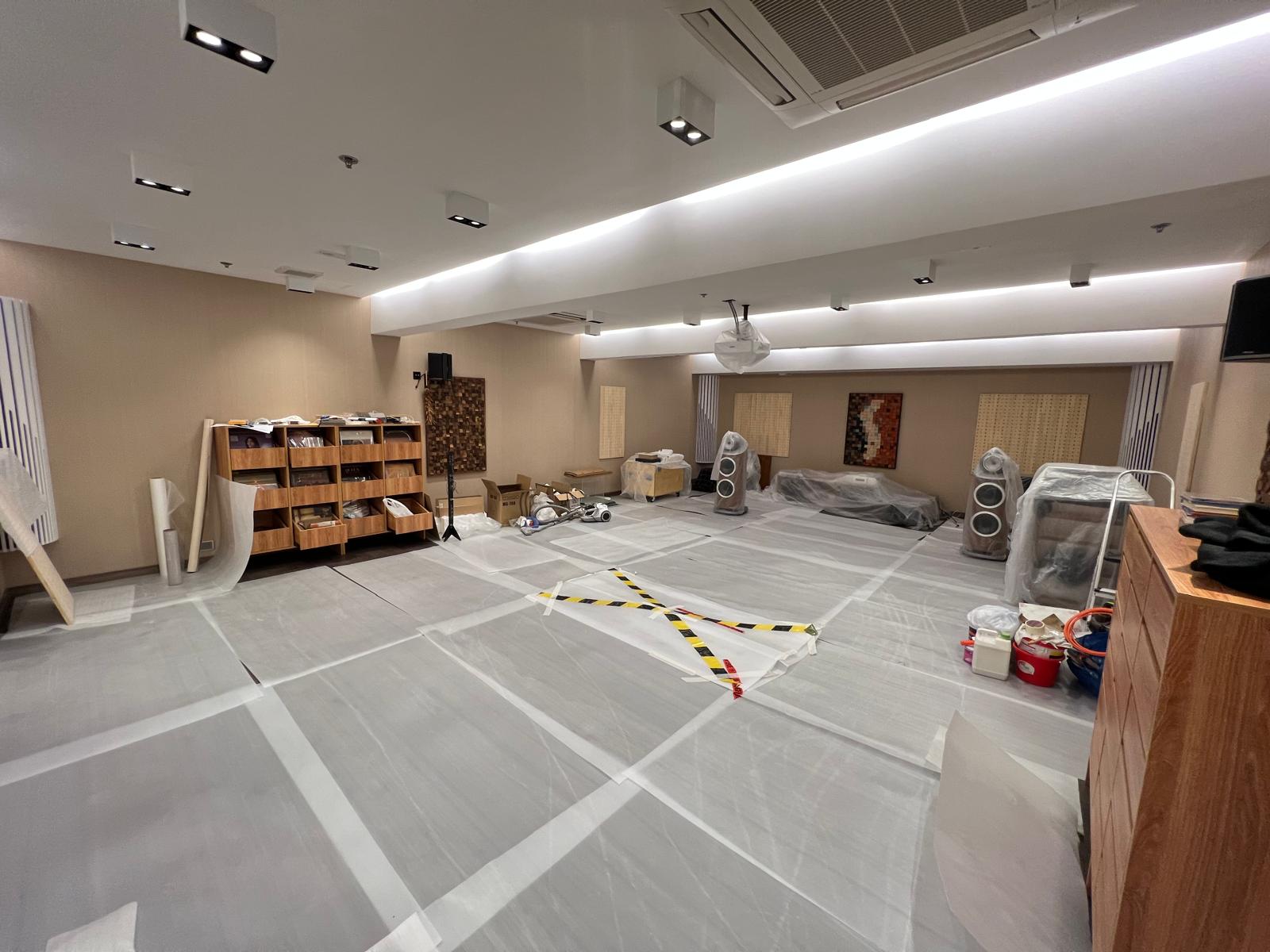 葵涌華榮工業大廈音響室室內設計案例